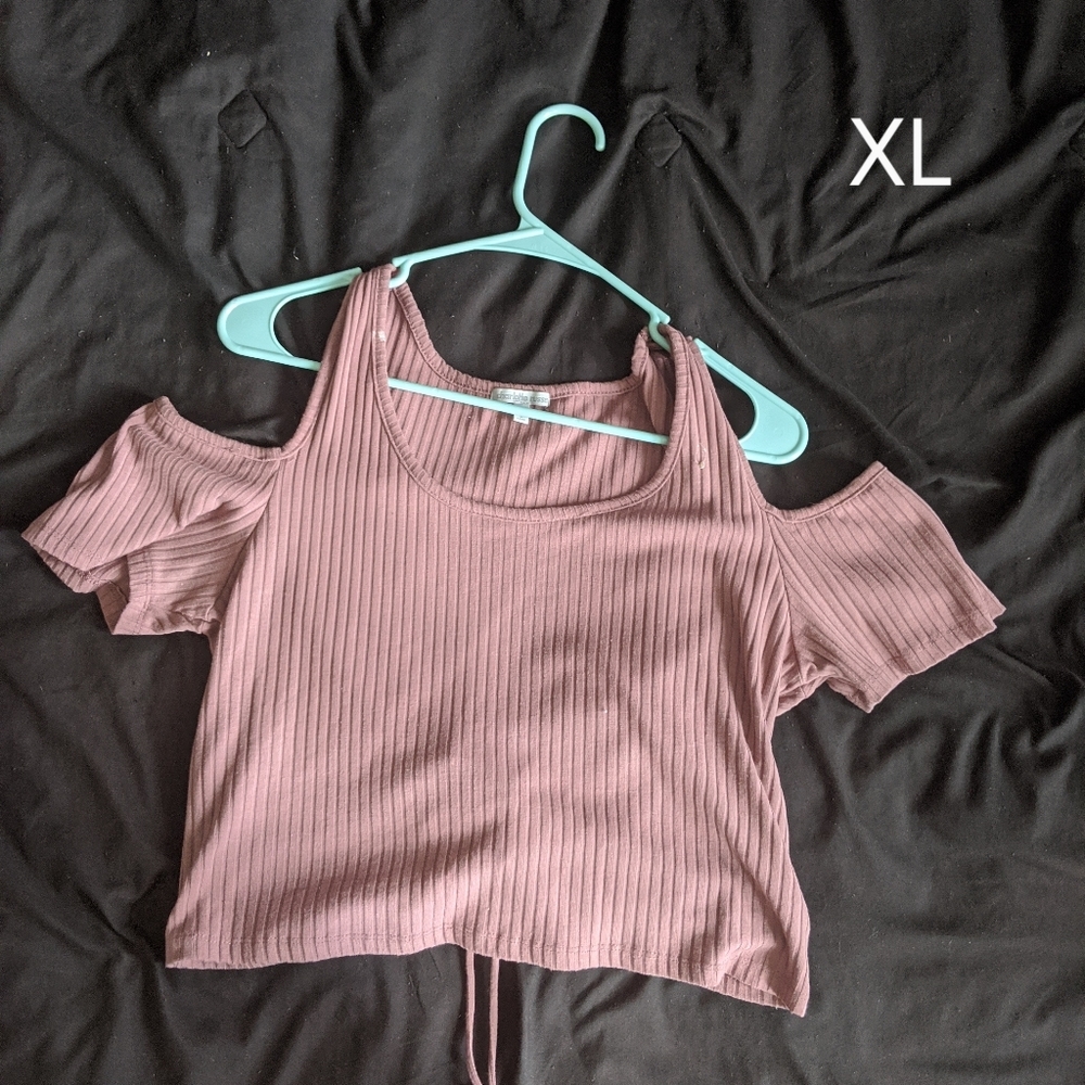 Pink Crop Top